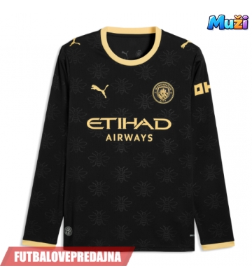 Lacne Muži Futbalové dres Manchester City 2026-27 Dlhy Rukáv - Preč